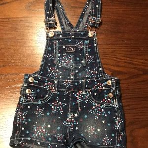 Bib overall shorts